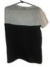 DKNY Black White Short Sleeve Blouse Size M - photo 2