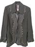 Zelda Solid Black Gold Blazer Size 10 - photo 1