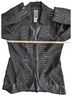 Zelda Solid Black Gold Blazer Size 10 - photo 13
