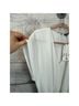 Zara 100% Polyester White Casual Dress Size M - photo 3