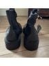 INC International Concepts Black Gold Ankle Boots Size 8 - photo 5