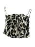 Superdown Animal Print Black Tan Tank Top Size S - photo 2