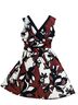 Studio Floral Multi Color Casual Dress Size 12 - photo 2