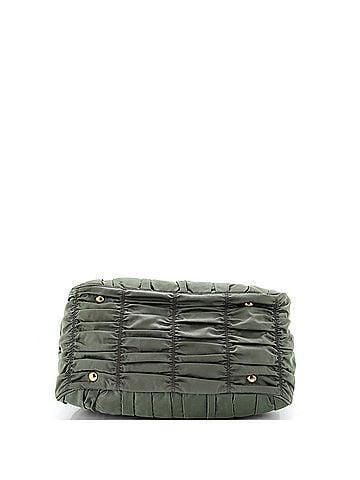 Prada Gaufre Convertible Tote Leather and Tessuto Large (view 2)
