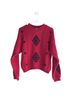 Laura Ashley 100% Wool Red Pullover Sweater Size S - photo 1