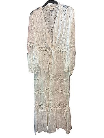Shoshanna Santorini Eyelet Tiered Maxi Casual Dress (view 1)