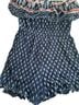 Mudd Floral Blue Romper Size M (petite) - photo 2