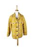 Driftwood 100% Polyester Plaid Yellow Brown White Jacket Size S - photo 5