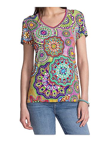 Johnny Was Short Sleeve Blouse (view 1)
