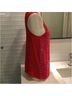 Theory 100% Silk Red Purple Tank Top Size S - photo 9