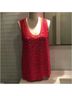 Theory 100% Silk Red Purple Tank Top Size S - photo 6