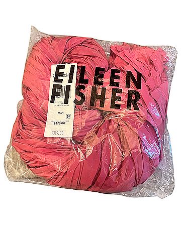Eileen Fisher Crushed Silk Tiered Dress Casual Dress (view 2)
