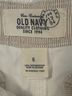 Old Navy 100% Cotton White Shorts Size 8 - photo 3