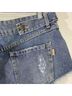 retrofête Solid Denim Shorts Size 29 - photo 6