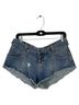 retrofête Solid Denim Shorts Size 29 - photo 4