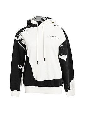 OFF-WHITE Off-White Spring-Summer 2020 Logo-Print Hoodie in Multicolor Cotton (view 1)