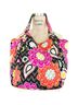 Vera Bradley Floral Multi Color Leather Tote One size - photo 1