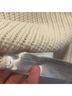 Mango 100% Cotton Ivory Pullover Sweater Size S - photo 6