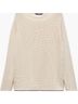 Mango 100% Cotton Ivory Pullover Sweater Size S - photo 8