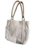 Tignanello White Leather Tote One size - photo 1