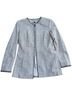 Pamela McCoy 100% Leather Solid Gray Leather Jacket Size XS - photo 1