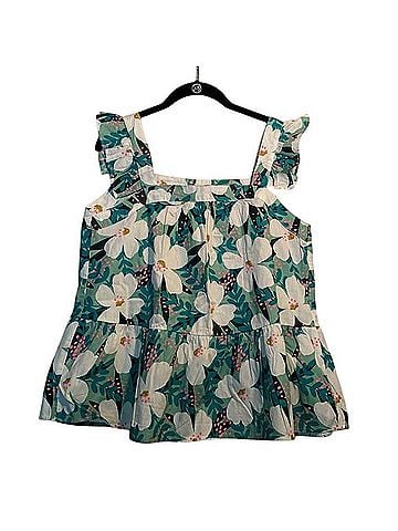 THML Tropical Aloha Top Sleeveless Blouse (view 1)