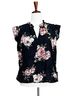 Blousology Floral Multi Color Blouse Size XL - photo 1