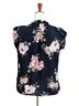 Blousology Floral Multi Color Blouse Size XL - photo 2