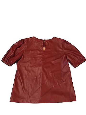 Ultra Pink Short Sleeve Blouse (view 2)