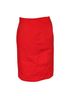 Carolina Herrera Solid Red Orange Wool Skirt Size 6 - photo 1