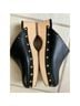 J.Crew 100% Leather Solid Black Mule/Clog Size 7 1/2 - photo 6