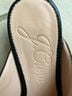 J.Crew 100% Leather Solid Black Mule/Clog Size 7 1/2 - photo 3