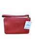 Coach 100% Leather Solid Red Leather Wristlet One size - photo 3