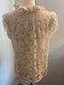 Alexis Ivory Sleeveless Blouse Size S - photo 6