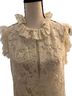 Alexis Ivory Sleeveless Blouse Size S - photo 2