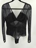 BCBGMAXAZRIA Black Bodysuit Size M - photo 3