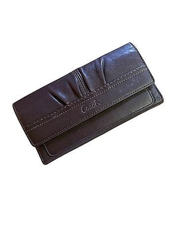 Coach Continental Wallet Leather Wallet (view 1)