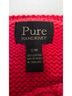 PURE HANDKNIT 100% Cotton Red Jacket Size M - photo 4