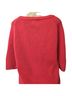 PURE HANDKNIT 100% Cotton Red Jacket Size M - photo 2