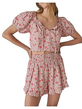 Lucky Brand lucky brand matchback floral set Romper (view 1)