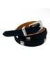 Brighton 100% Leather Solid Black Belt Size M - photo 3