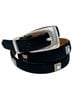 Brighton 100% Leather Solid Black Belt Size M - photo 1