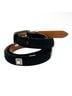 Brighton 100% Leather Solid Black Belt Size M - photo 5