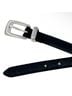 Brighton 100% Leather Solid Black Belt Size M - photo 9