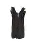 Madewell 100% Silk 100% Polyester Polka Dots Black Romper Size XS - photo 1