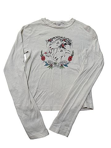 RE/DONE Long Sleeve Blouse (view 1)