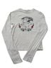 RE/DONE White Long Sleeve Blouse Size S - photo 1