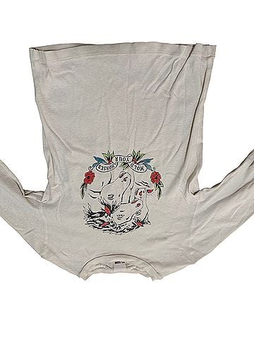 RE/DONE Long Sleeve Blouse (view 2)