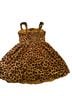 Moon River Animal Print Brown Black Casual Dress Size L - photo 2
