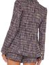 L'Agence 100% Polyester Tweed Multi Color Blazer Size 8 - photo 2